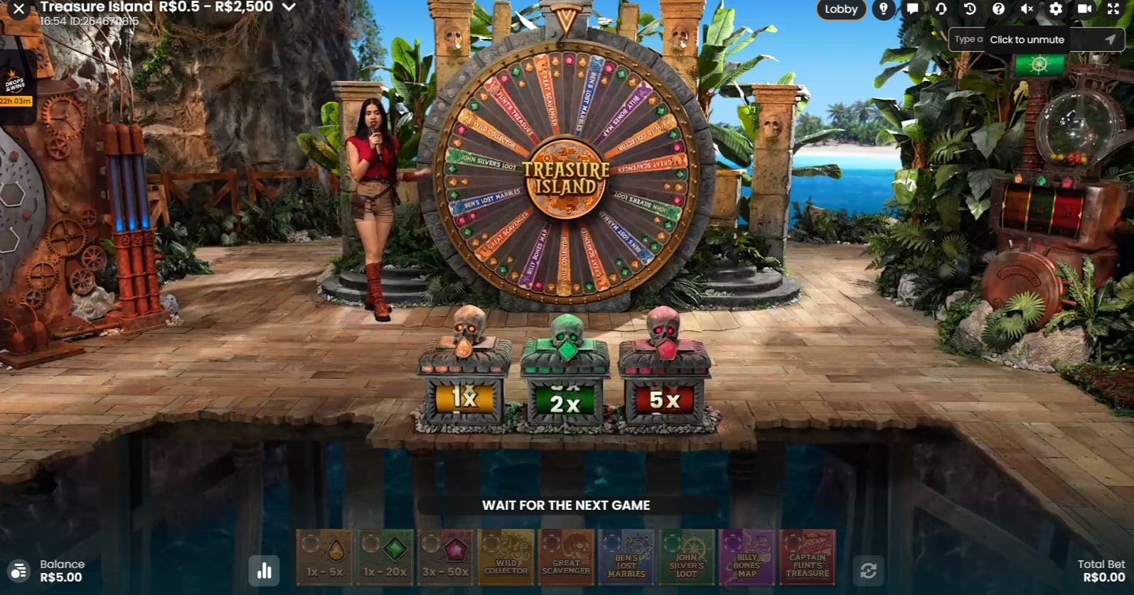 jogo Treasure Island